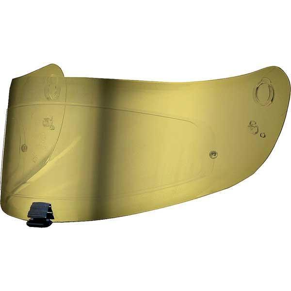 Hjc rpha-10 pinlock ready w/tear-off(hj-20) pinlock ready shield,rst mirror gold