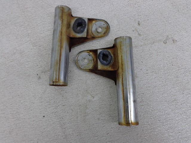 1978 kawasaki kz750 twin kz 750 fork ears headlight mounting brackets mounts