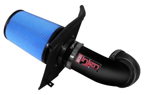 Injen pf8074wb - dodge ram wrinkle black aluminum pf truck air intake system