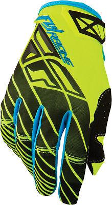 Fly kinetic gloves blue/hi-vis sz 4 367-41804