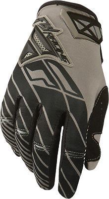 Fly kinetic gloves black/grey sz 7 367-41007