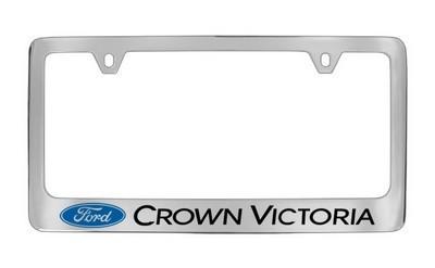 Ford genuine license frame factory custom accessory for crown victoria style 1