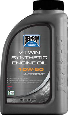 Bel-ray v-twin synthetic engine oil 10w-50 1l 96915-bt1