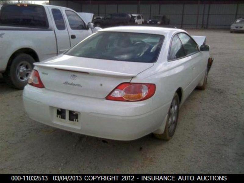 99 00 01 02 03 toyota solara rear bumper 