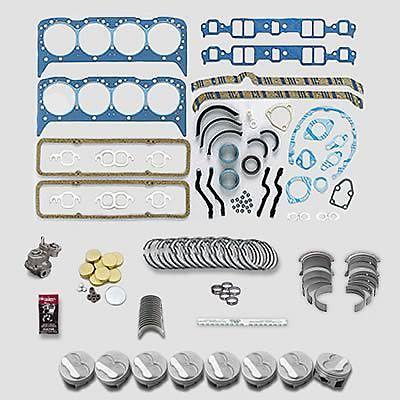 Fed mogul engine rebuild kit sbc 350 +.030" bore -.010" rods -.030" mains