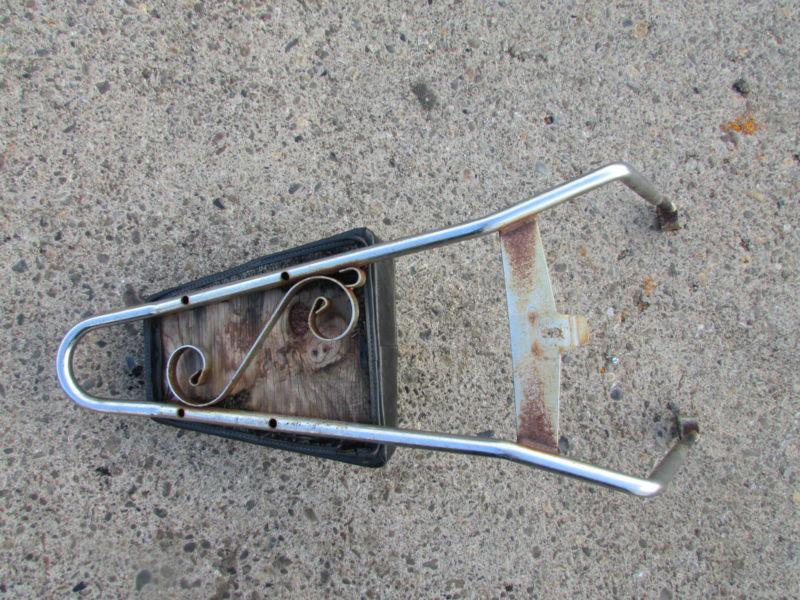 1975 cb500  cb 500 cb500t rear back rest sissy bar