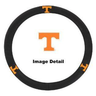 University of tennessee team logo genuine leather steering wheel cover