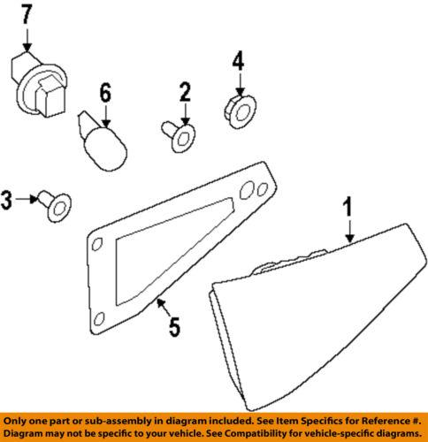 Subaru oem 84920ke010 turn signal light bulb-signal lamp bulb