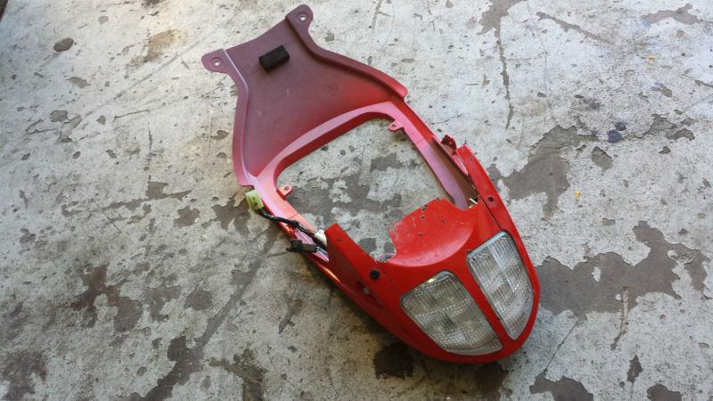 06 07 suzuki gsxr 600 750 rear tail fairing center plastic  taillight tail light