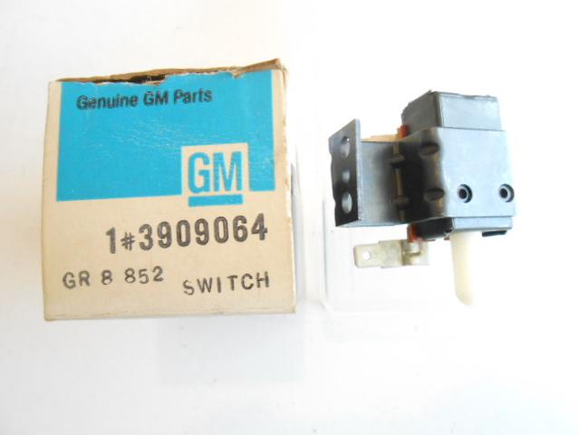 1968 1969 chevrolet chevelle el camino heat a/c control switch nos