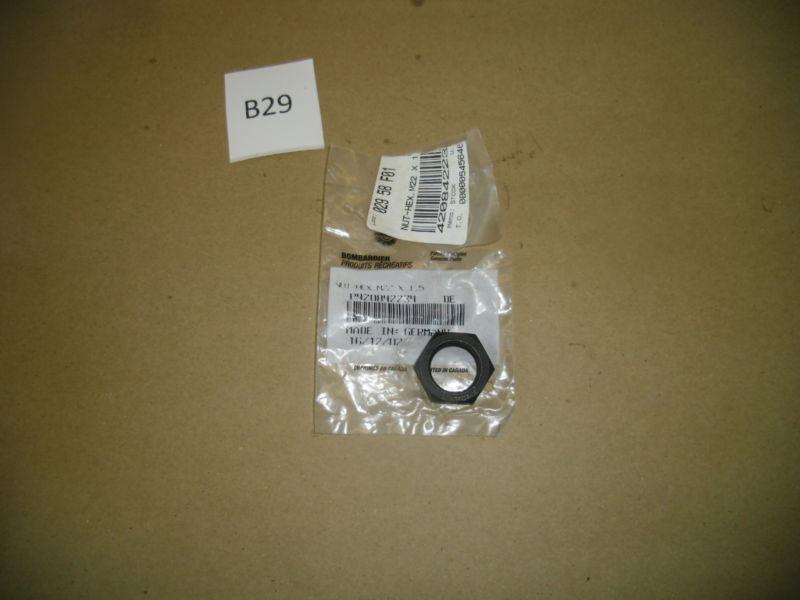 Sea doo hex nut m22 new oem gti le 420842234