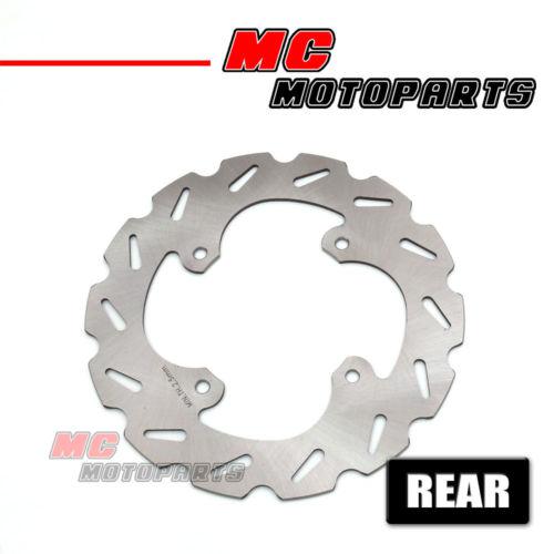 Rear solid mx brake disc rotor for kawasaki kx85 08 09 10 11 12 13