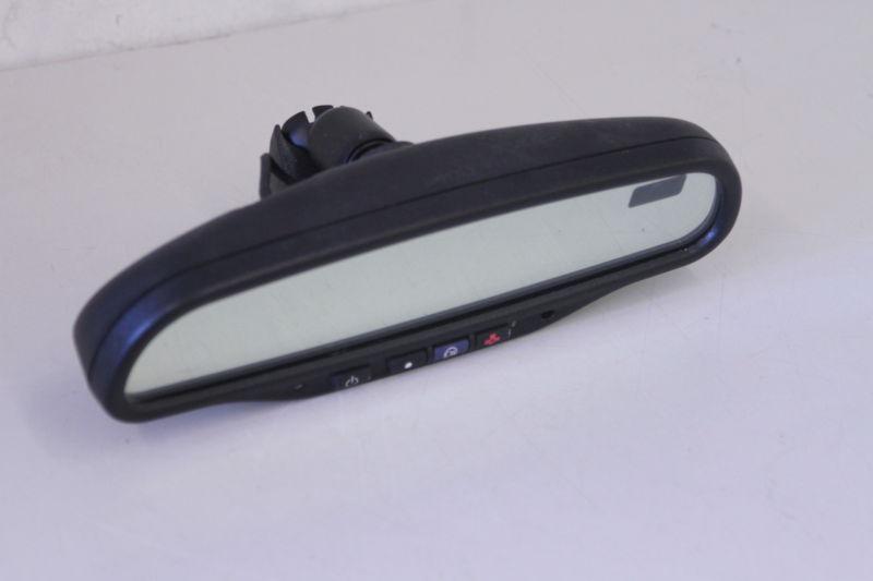 Oldsmobile bravada auto dim rear view mirror onstar windshield trim 015607