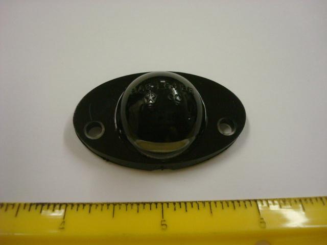 Chrysler / mopar rear license plate lens 55054891 *nos*