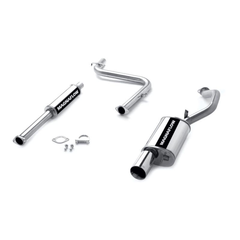 2001-2005 mitsubishi eclipse 2.4l & 3.0l magnaflow 2.25" cat-back exhaust 15744