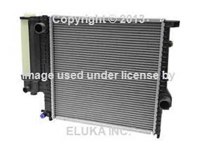 Bmw genuine radiator with expansion tank e30 e36 z3 17 11 1 728 907