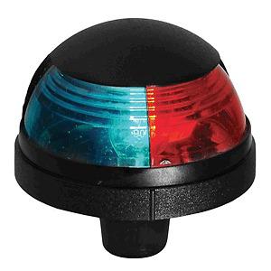 Brand new - attwood pulsar&#153; 1-mile deck mount, bi-color red/green combo - 1