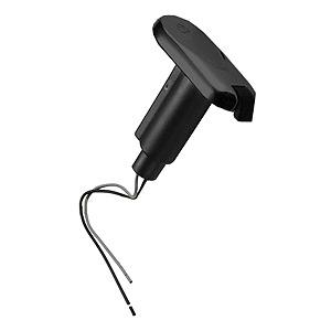 Brand new - attwood 2-pin easy lock plug-in base f/pole light w/black plastic co