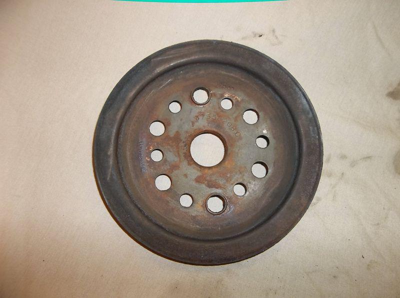 68 69 70 71 72 73 gm, chevy 307 v8 crankshaft pulley for power steering 3755820