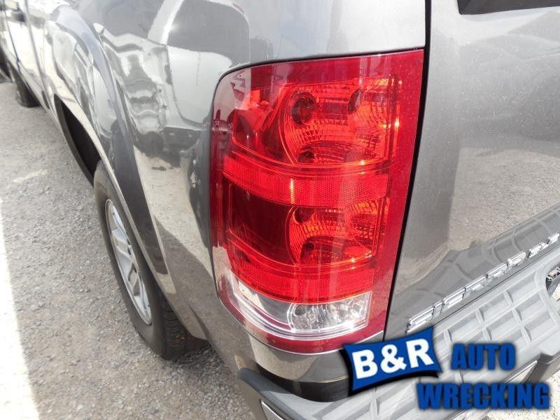 Left taillight for 07 08 09 10 11 12 gmc sierra 1500 ~ 4812687