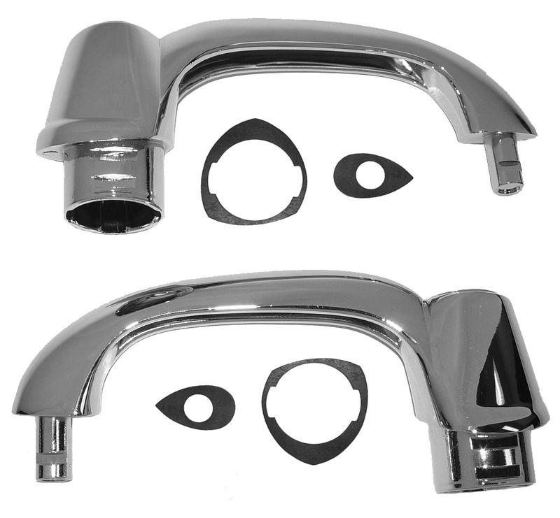 1953 1954 chevrolet & pontiac car exterior door handle set all sedans