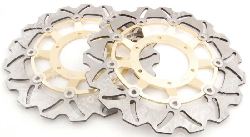 Front brake disc rotor honda cbr 600 f4i sport cb cbf 1000 vtx 1800 c gold