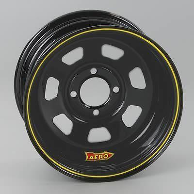 Aero race wheels 30 series black roll-formed wheel 13"x7" 4x4.5" bc 30-174535