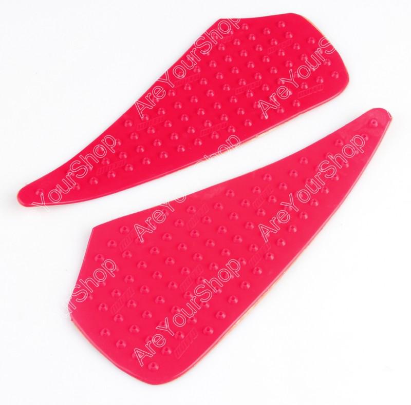 Tank traction pad side gas knee grip protector 3m yamaha yzf r1 2004-2006 red