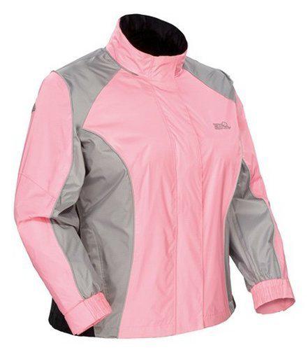 Tour master womens sentinel rain jacket pink l/large tall