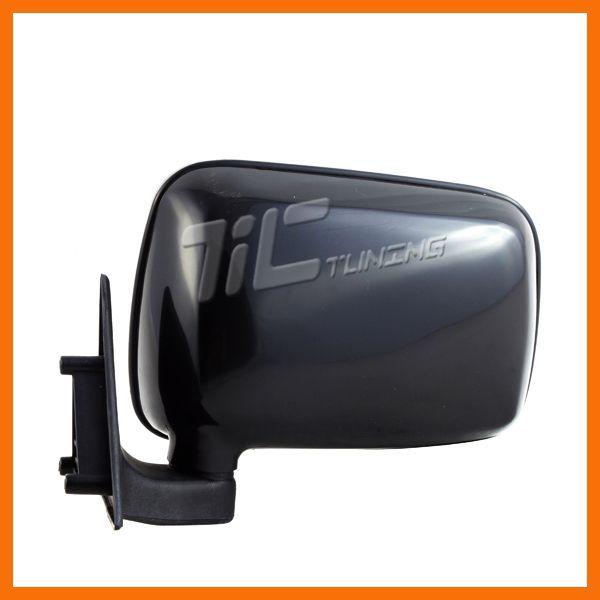 86-93 mazda b00 foldable blk side left exterior mirror lh driver outside