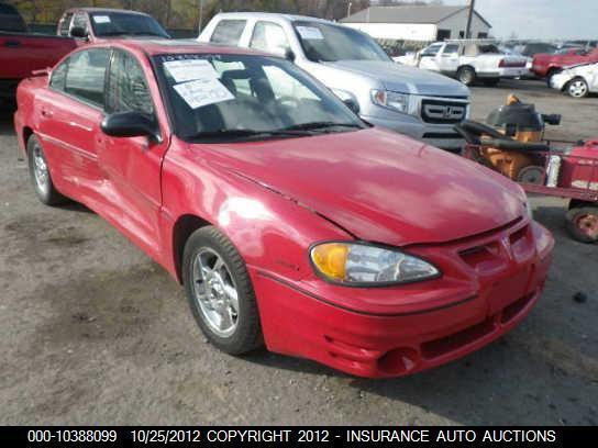 99 00 01 02 03 04 05 grand am steering column