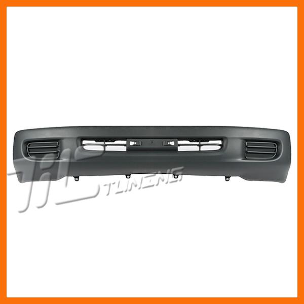 98-02 toyota land cruiser front bumper mat black no primered w/fog lamp cover