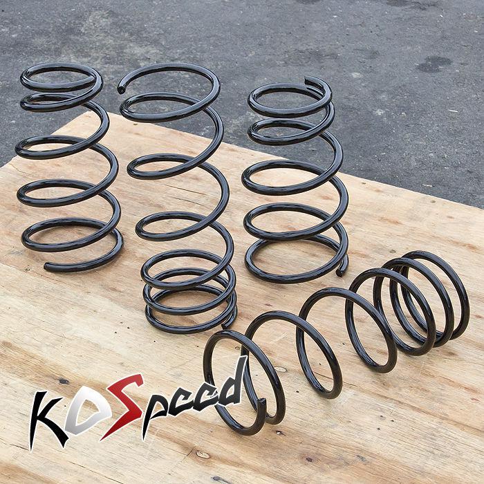 Dna black suspension lowering 2"f/r springs 95-05 chevy cavalier pontiac sunfire