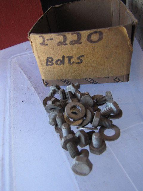 Nos bsa bolts & washers p/n 2-220 triumph other british motorcycle