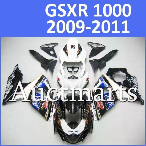 Fit suzuki 09 10 11 12 gsx-r 1000 2009 2010 2011 2012 fairing k9 d11 k3