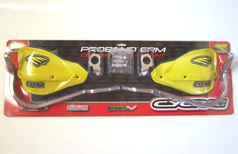 Cycra handguards pro-bend racer pack pair crm yellow 7/8" rm rmz drz new