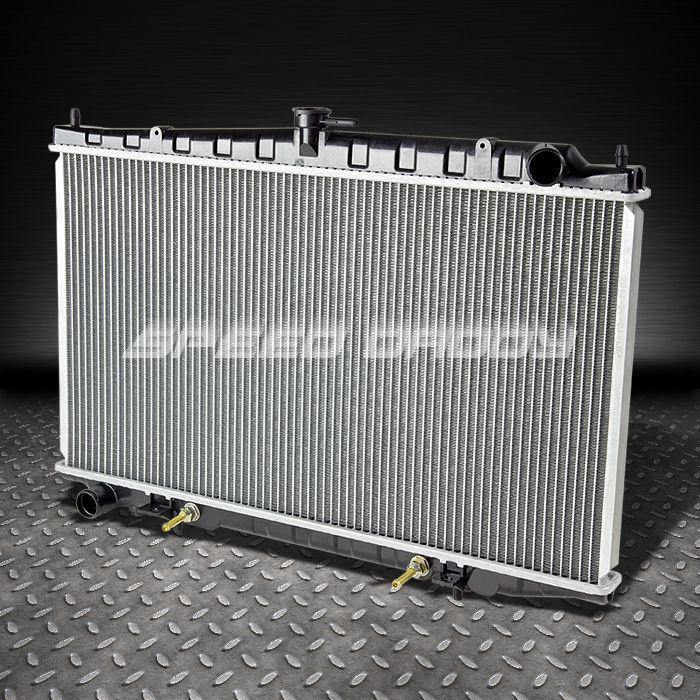 Aluminum core oe replacement radiator+toc 93-97 nissan altima u13 ka24 l4 auto 