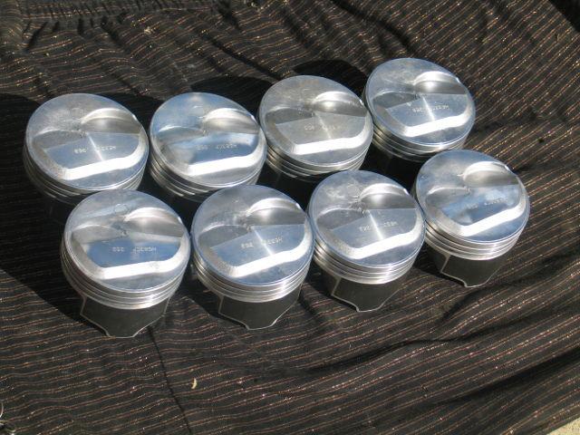 Bbc chevy 454 496 with .280 dome top trw pistons 4.310" bore 6 135 rod 67 camaro