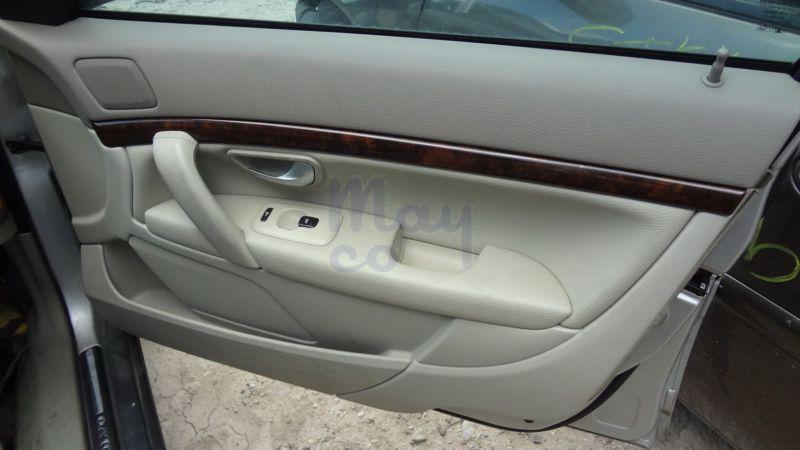 04 05 06 volvo s80 front right passenger side door trim pane cream gray wood