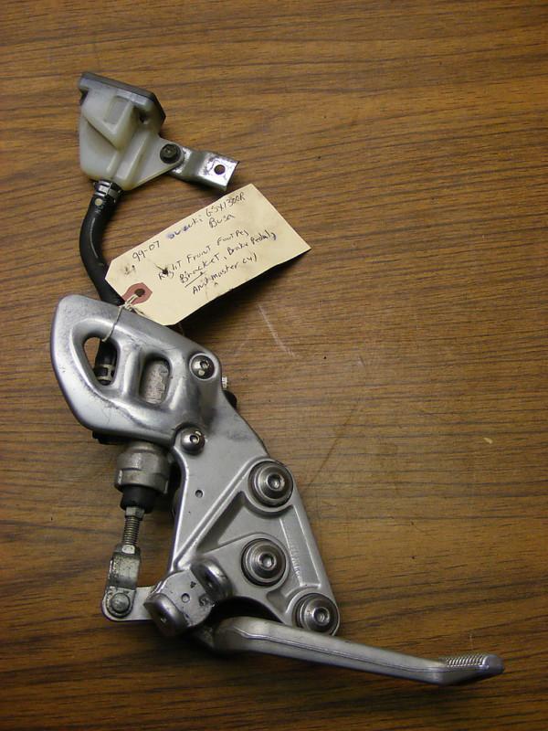 99 07 suzuki gsx1300r hayabusa rear foot brake assembly