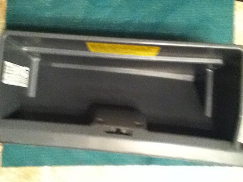 Glove box in good condition,out of a 2003 civic,grayish-blue,can fit other years