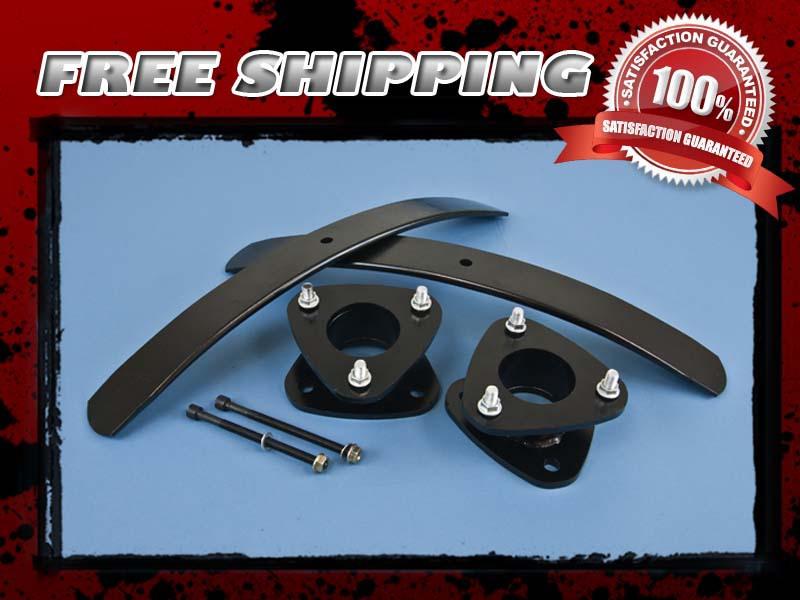 Steel lift kit front 3" rear 1.5"-2" coil spacer add-a-leaf spring 2wd 4x2 6-lug