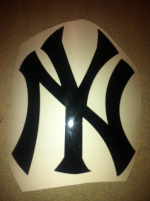 New york yankees decal (a)