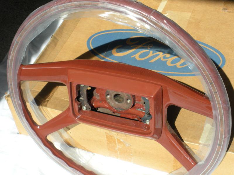 1978-1983 ford fairmont/mercury zephyr  steering wheel nos