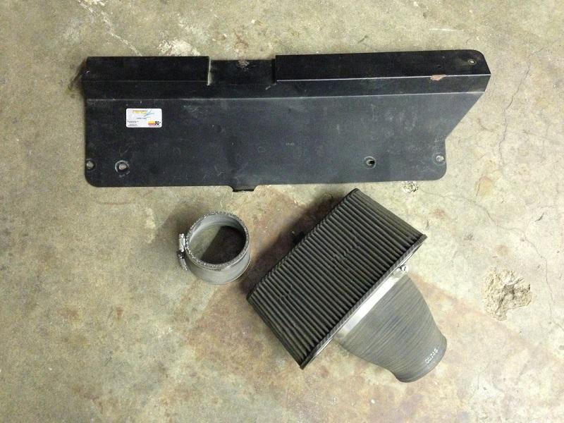 K&n 57-3041 air intake kit camaro / firebird intake system lid. used no reserve