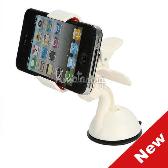 Super universal windshield car mount for cell phone gps iphone  mp3 stand holder