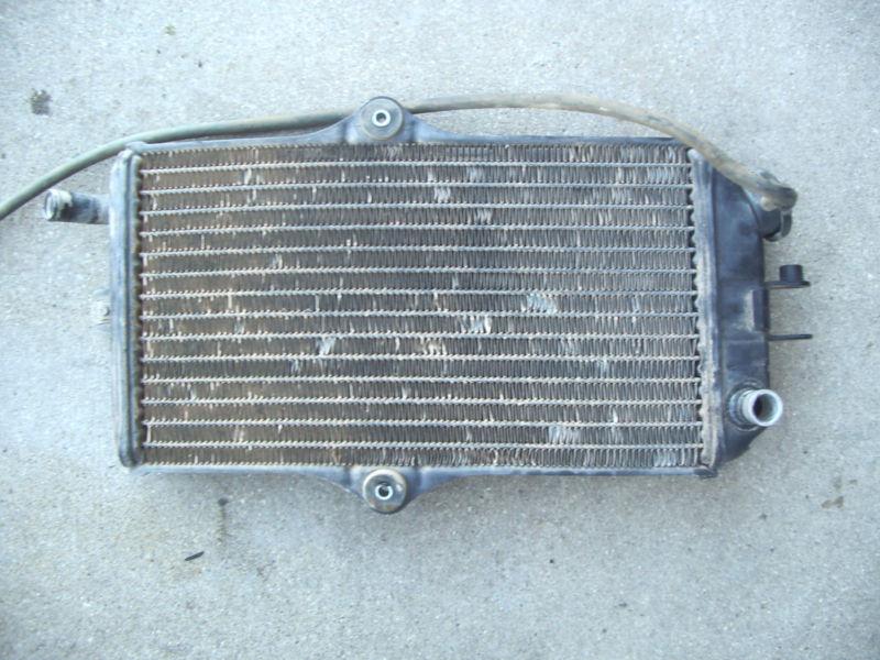 1988 suzuki lt250r quadracer radiator 1987 1989 1990 1991 1992