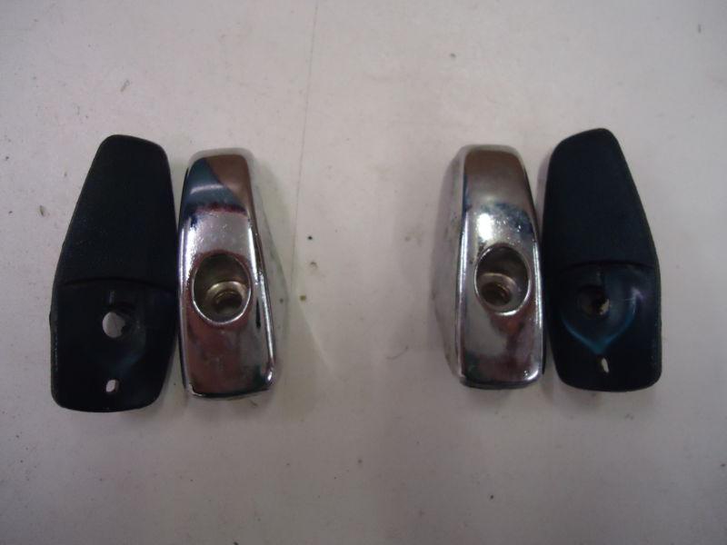 1978-1988 monte carlo, ss, cutlass, regal coat hanger hooks, dark blue, pair