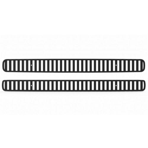 Chevy s10 98-04 black vertical billet front metal grille trim cover grill insert