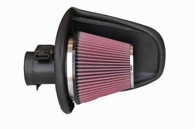 K&n 57-2523-2 air intake black tube red filter ford mustang 4.6l kit